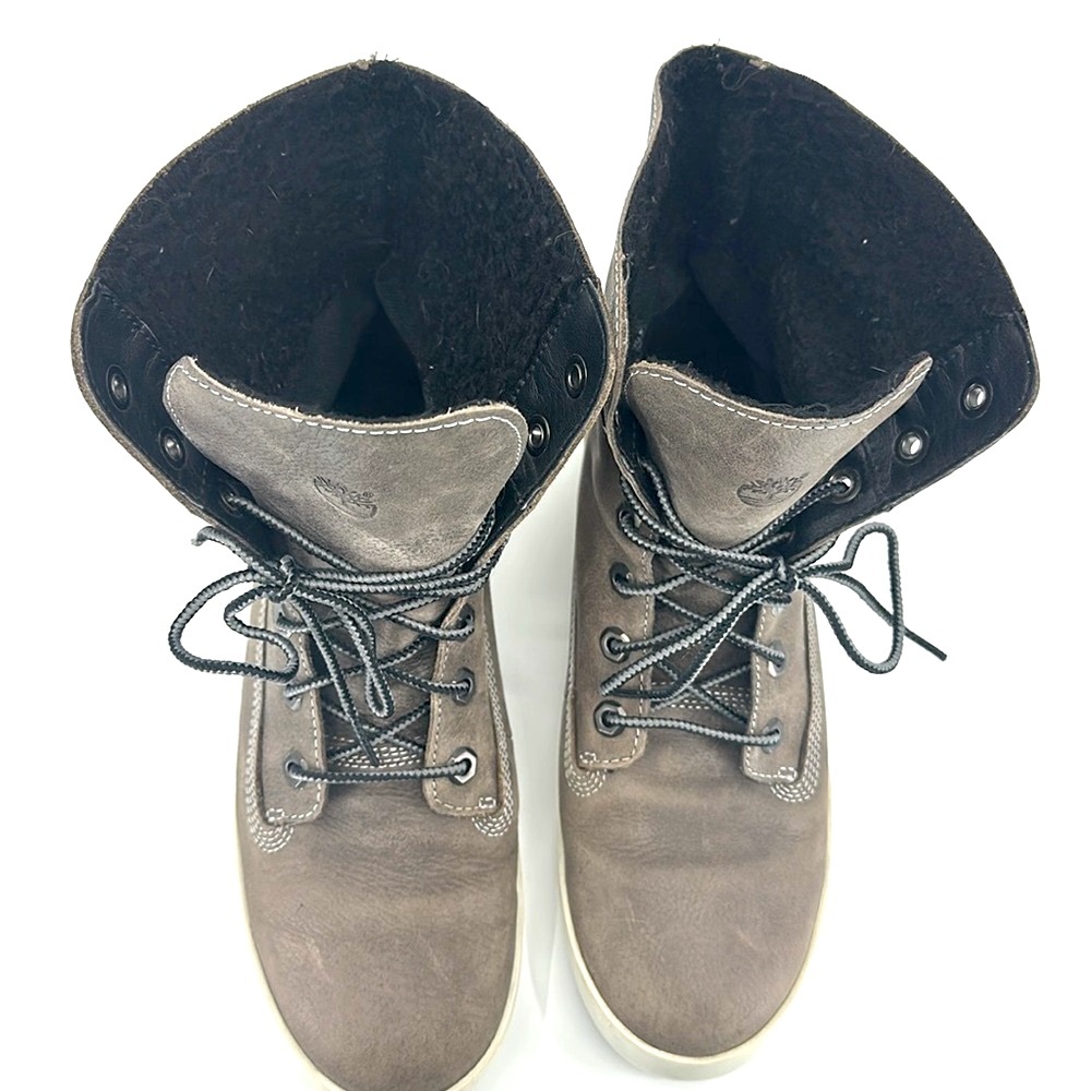 Timberland Glastenbury A149A Fleece Suede Ankle Boots Womens US Size 8.5 - Picture 9 of 9